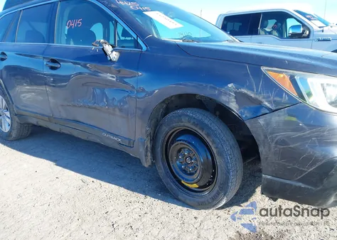 2015 Subaru Outback 2.5I Premium z USA, uszkodzony, nr VIN 4S4BSACC9F3347716